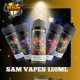 SAM VAPES 120ML ALL FLAVOR E-JUICE