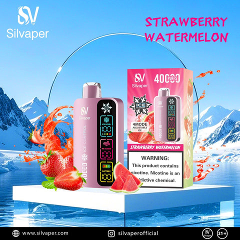 New Silvaper 40000 Puffs Ice| Silvaper Disposable Vape Dubai