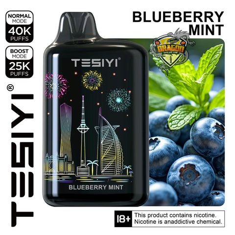 TESIYI 40000 Puffs Dubai| 360° screen On Display| Vapes Shop DXB