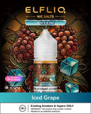 ELFLIQ NIC SALTS ICE KING 30ML ALL SERIES