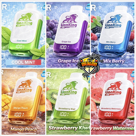 JNR Lion King 50000 Puffs 50mg Disposable Vape in Dubai| Buy Now