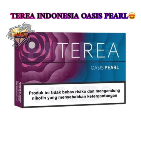 Terea Indonesia Oasis Pearl packaging with branding and product information.