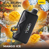 Uwell Caliburn Bar 100k Disposable Vape 20mg – 100,000 Puffs
