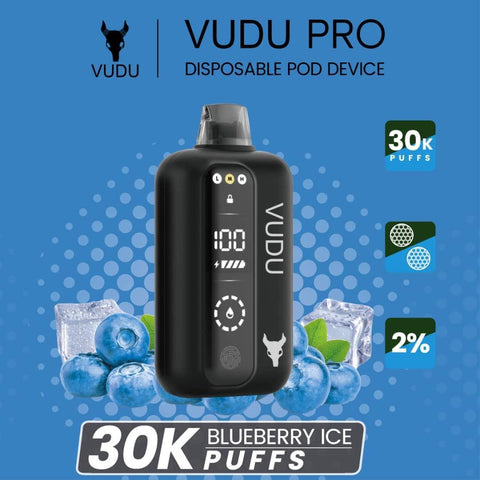 VUDU Pro 30k Puffs 20MG Disposable Abu Dhabi – Ultra-Long Vaping, Premium Flavor | Dragon Vape AE