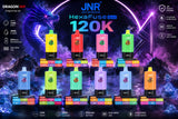 JNR HexaFuse 120K Puffs 6-in-1 Vape | Buy Online in Dubai, UAE