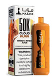 Mazaya Cloud AURA 50000 Puffs Disposable Shisha Kit| Shisah Vape Dubai