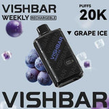 Vishbar Weekly 20000 Puffs Disposable Vape 50mg Nicotine Dubai & Abu Dhabi