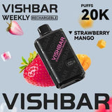 Vishbar Weekly 20000 Puffs Disposable Vape 50mg Nicotine Dubai & Abu Dhabi