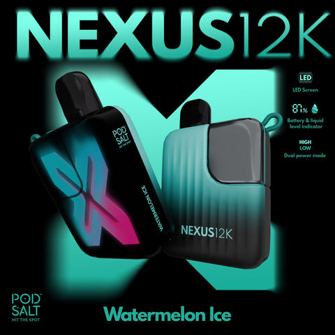 Nexus 12K Puffs Disposable |Pod Salt-Brand