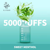 NEW ELFBAR BC-5000 PUFFS Disposable