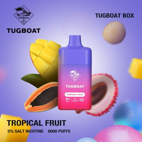 TUGBOAT BOX 6000 Puffs Disposable Vape