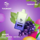 TUGBOAT BOX Disposable 6000 Puffs 2% and 5%