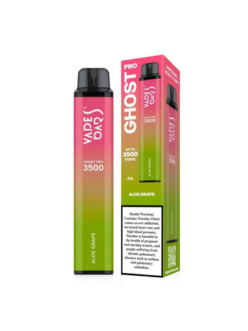 Ghost Pro 3500 Puffs Vape Bar in Dubai Aloe Grape