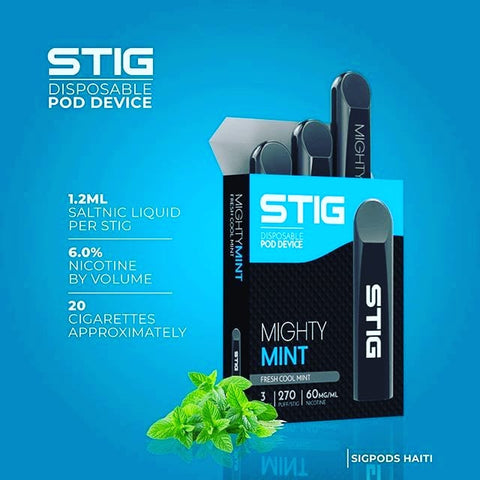 STIG Disposable Vape 3Pc/Pack |  Vape king Emirates |