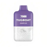 TUGBOAT SUPER 7000 PUFFS GRAPE ICE FLAVOUR