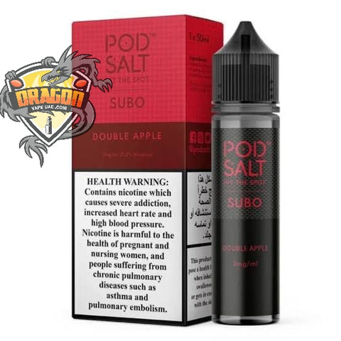 POD SALT SUBO - DOUBLE APPLE (50ML - 3MG)