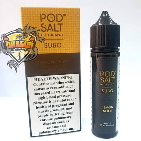 POD SALT SUBO - LEMON SLICE (50ML - 3MG)