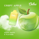 CHILLAX PLUS 6000 PUFFS Rechargeable DISPOSABLE