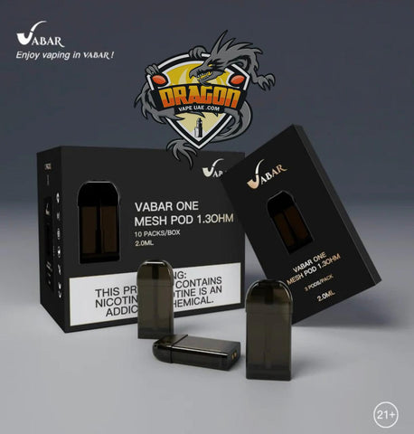 VABAR ONE MESH POD CARTRIDGE 2ML (3PCS/PACK)