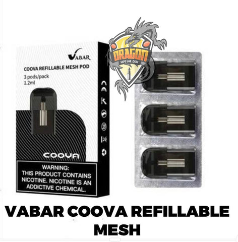 VABAR COOVA REFILLABLE MESH 3 POD 1.2 ML