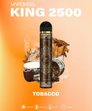 VAPOKISS KING 2500 PUFFS