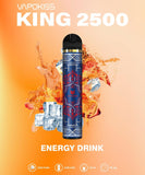 VAPOKISS KING 2500 PUFFS