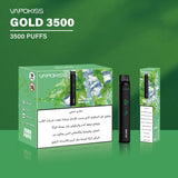 VAPOKISS GOLD 3500 PUFFS IN DUBAI