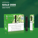 VAPOKISS GOLD 3500 PUFFS IN DUBAI