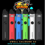 Uwell Caliburn A3 Pod Kit 520mAh 13W