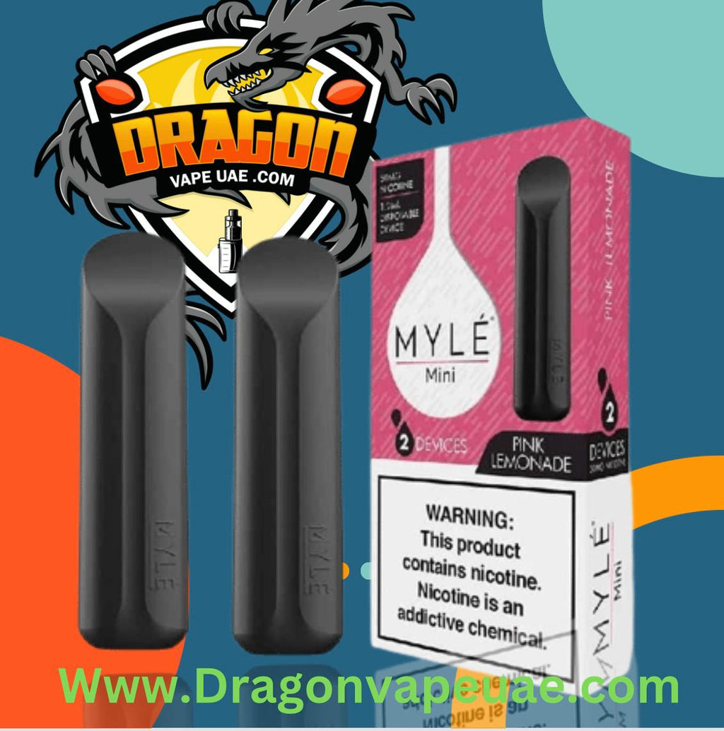 MYLE Mini PINK LEMONADE Disposable Device – Dragon Vap AE