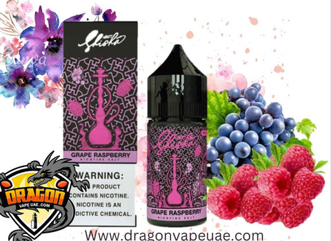 Grape Raspberry -Nasty Shisha30ML