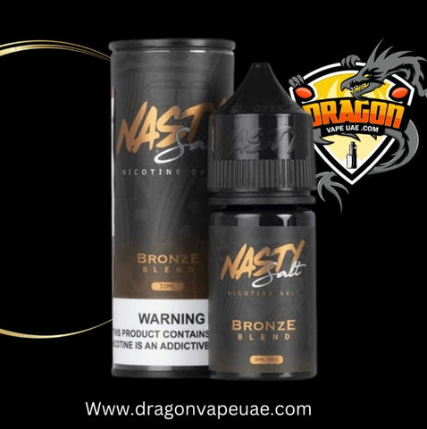 Bronze Blend 30ml Saltnic by Nasty (Caramel Tobacco) 30ML