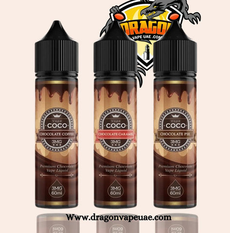 VAPE COCO PREMIUM Chocolate Caramel LIQUID – 60ML