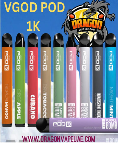 VGOD POD 1K DISPOSABLE (1500 PUFFS) 50mg