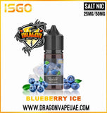 ISGO 30ML SALTNIC 25MG,50MG ALL FLAVORS