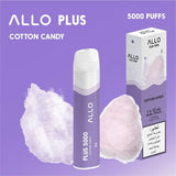 ALLO PLUS 5000 PUFFS COTTON CANDY