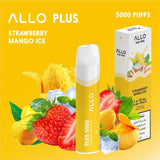 ALLO PLUS 5000 PUFFS STRAWBERRY MANGO ICE