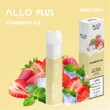 ALLO PLUS 5000 PUFFS STRAWBERRY ICE