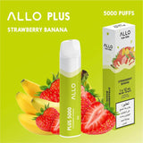 ALLO PLUS 5000 PUFFS STRAWBERRY BANANA