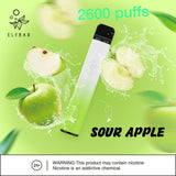 Elfbar_2600_Puffs_Sour_Apple