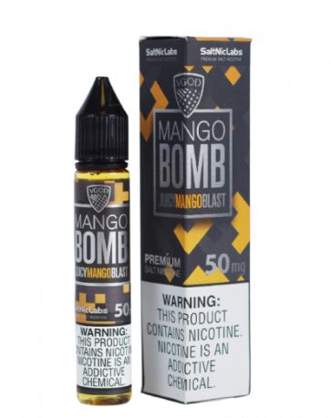 VGOD MANGO BOMB 30ML SALT-NIC 3MG, 6MG, 12MG, 18MG, 20MG  IN DUBAI