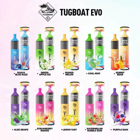 Tugboat EVO 4500 Puffs Disposable Vape